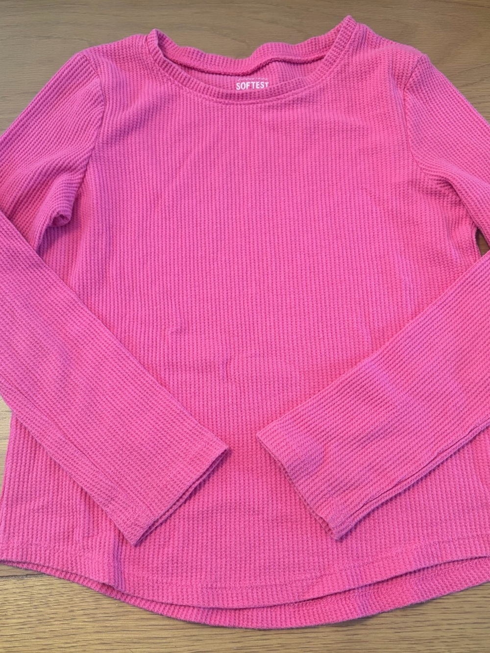 3 for $12 Girls Waffle Knit Long Sleeve Top